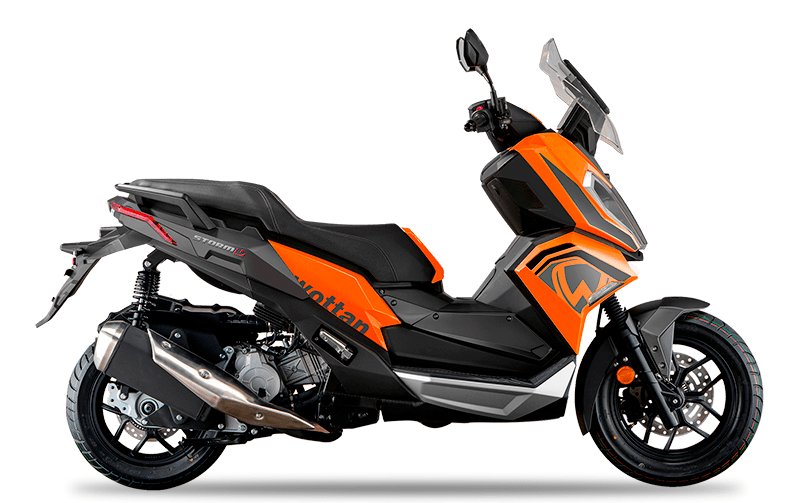 Gama Wottan Storm-V Naranja Orange 125cc