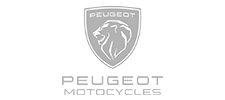 Logo Peugeot Gris Banner Gamarro Motos